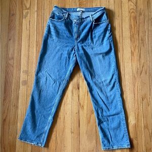 Abercrombie Curve Love Ultra High Rise 90s Straight Jeans Size 33 |16R